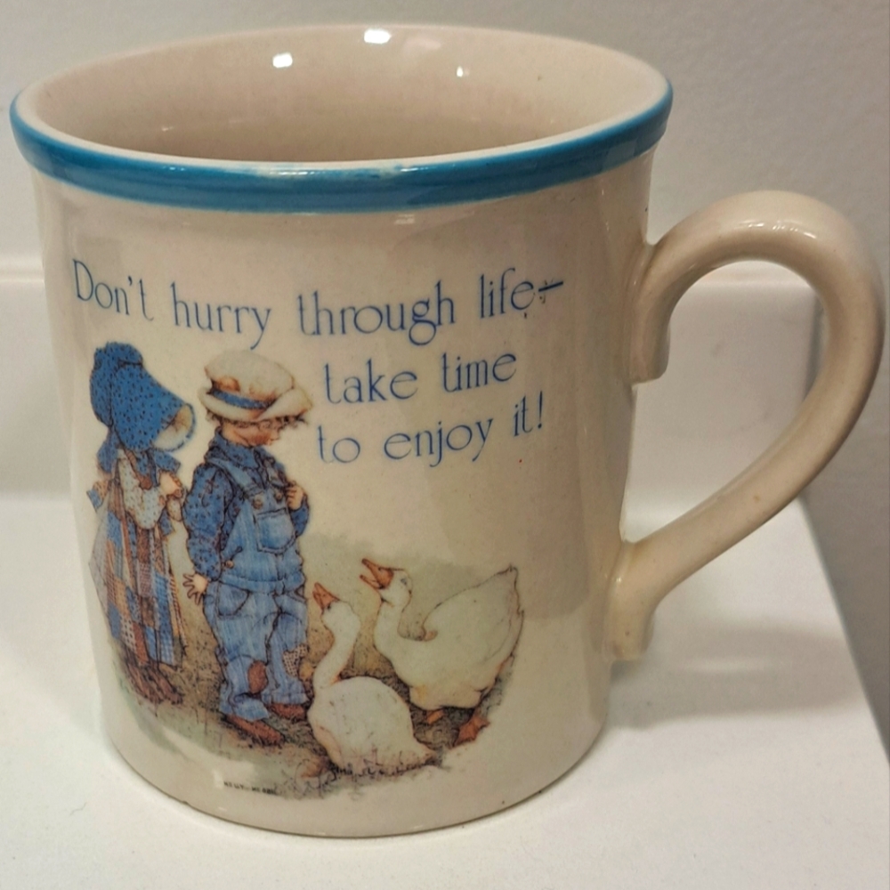 "Don't Hurry" Holly Hobby mug